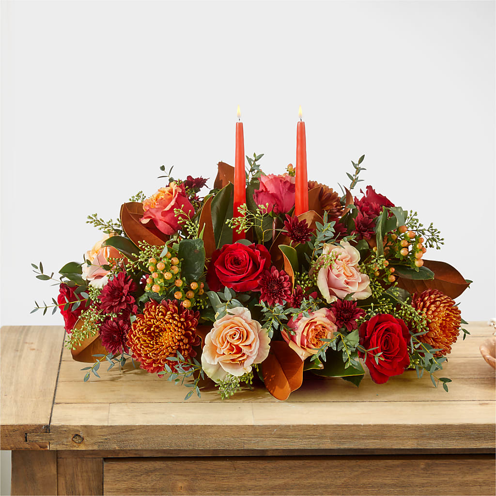 Gather Near Centerpiece – GERLACHS GARDEN & FLORAL, Erie PA