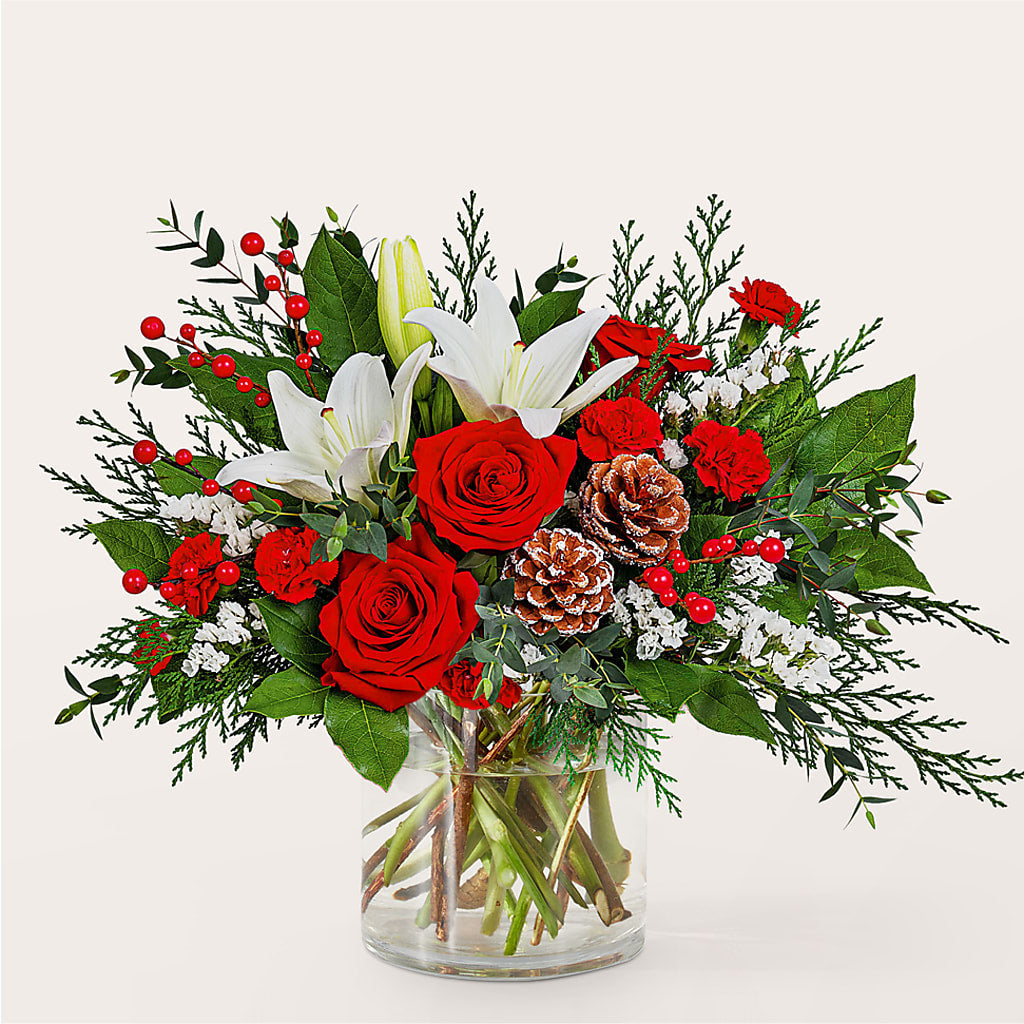 Best in Snow Bouquet – GERLACHS GARDEN & FLORAL, Erie PA