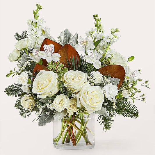Fresh Snowfall Bouquet – GERLACHS GARDEN & FLORAL, Erie PA