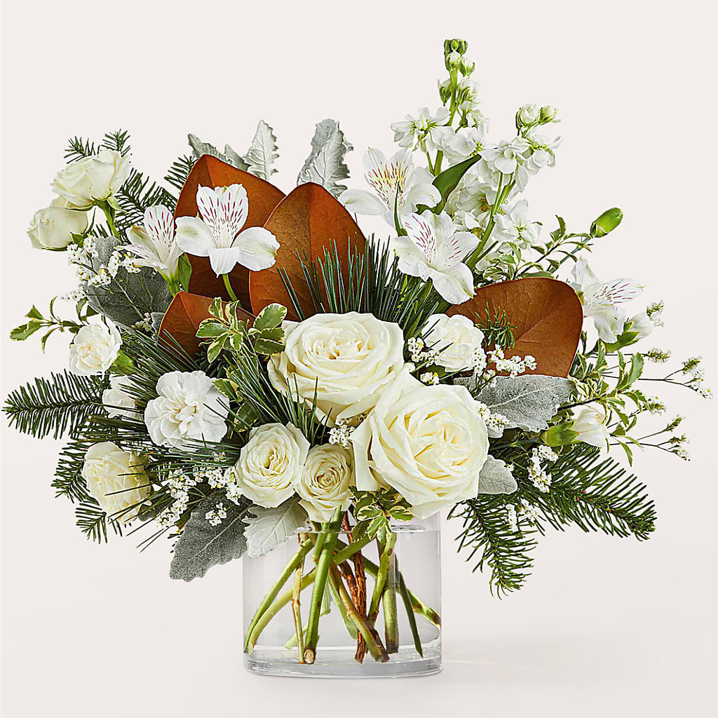 Fresh Snowfall Bouquet – GERLACHS GARDEN & FLORAL, Erie PA