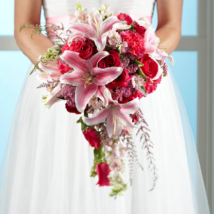 Lily & Rose Bouquet – GERLACHS GARDEN & FLORAL, Erie PA