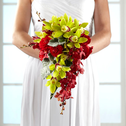 Elegant Orchid Bouquet – GERLACHS GARDEN & FLORAL, Erie PA