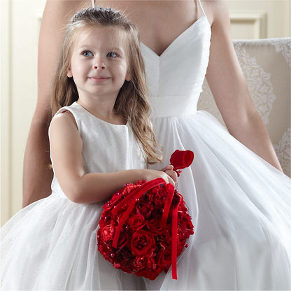 Pure at Heart Flower Girl Arrangement – GERLACHS GARDEN & FLORAL, Erie PA