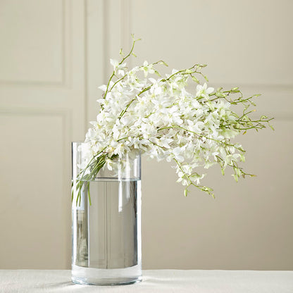 White Dendrobium Bouquet – GERLACHS GARDEN & FLORAL, Erie PA